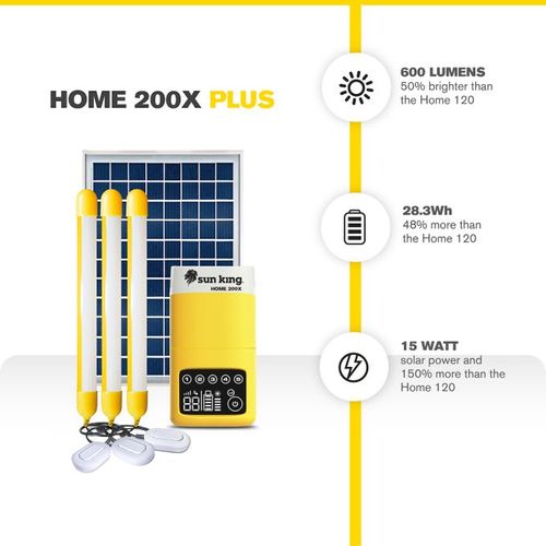 Sun King Home 200X Plus Solar Light System