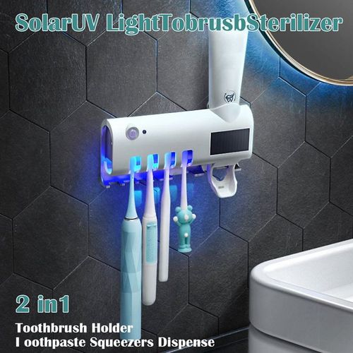 Toothbrush Holders And Automatic Toothpaste Dispenser