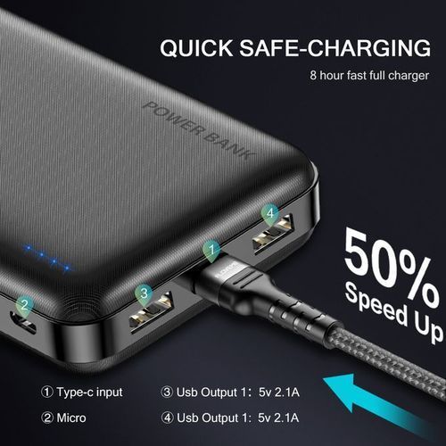 20000 MAh Utra Slim Portable Power Bank