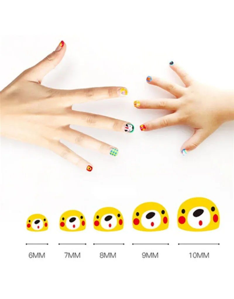 Children's waterproof nail stickers