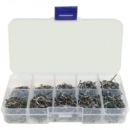 100pcs In 1 Barbed Fish Hook Set