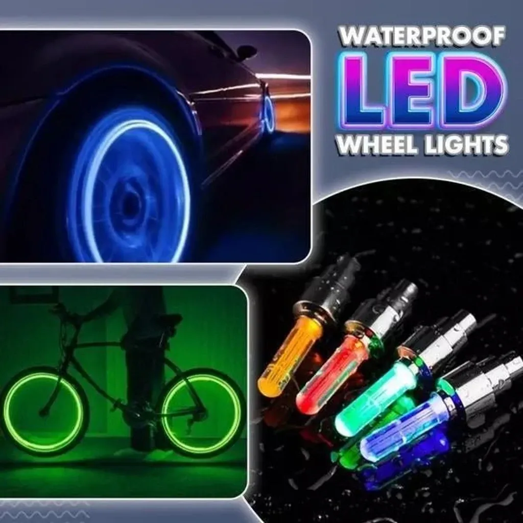 6PCS Professional Led Waterproof Wheel Lamp
