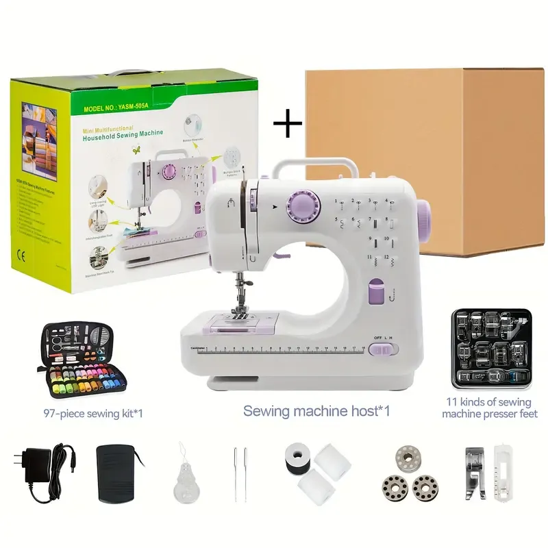 Portable 505 Electric Sewing Machine for Beginners