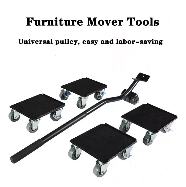 5 In 1 Universal Wheel Heavy Object Moving Tool