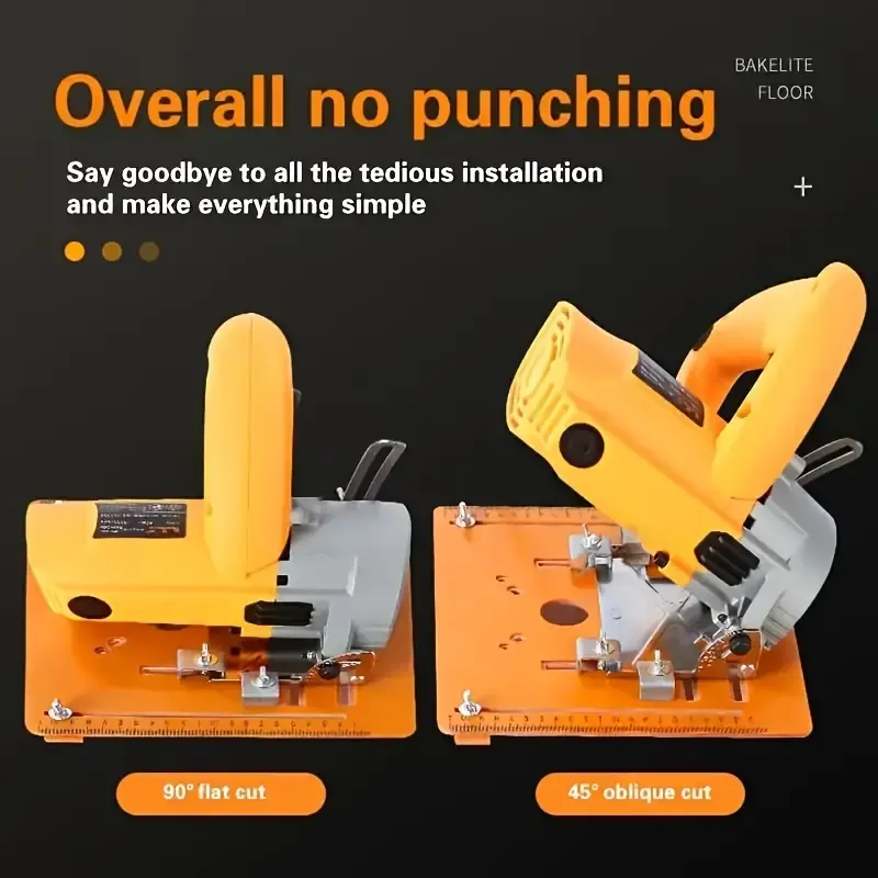 Cutting machine base