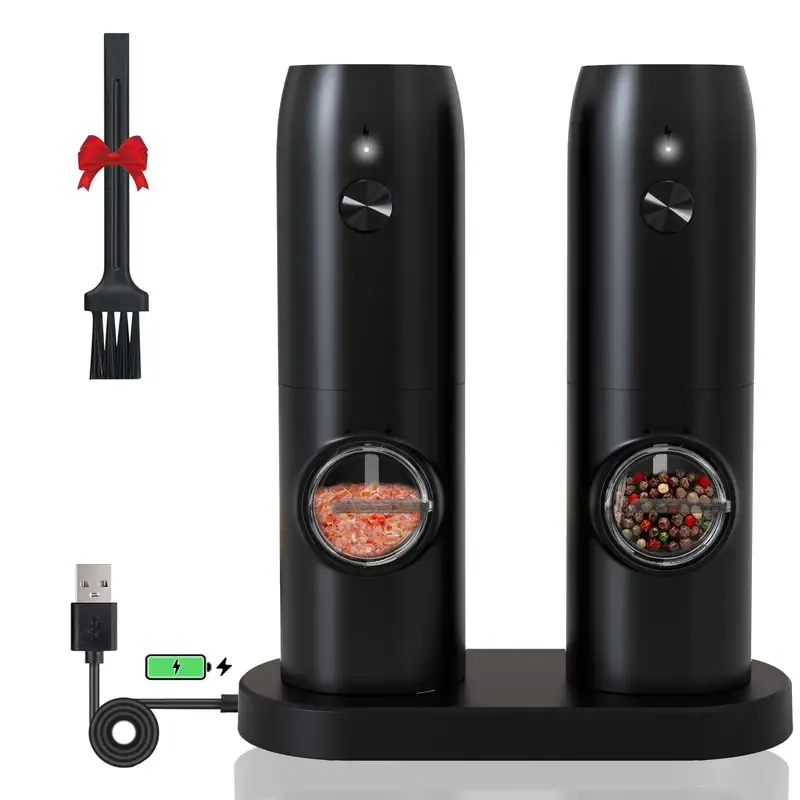 Rechargeable grinder electric rose salt pepper flax seed grinder household wireless electric grinder