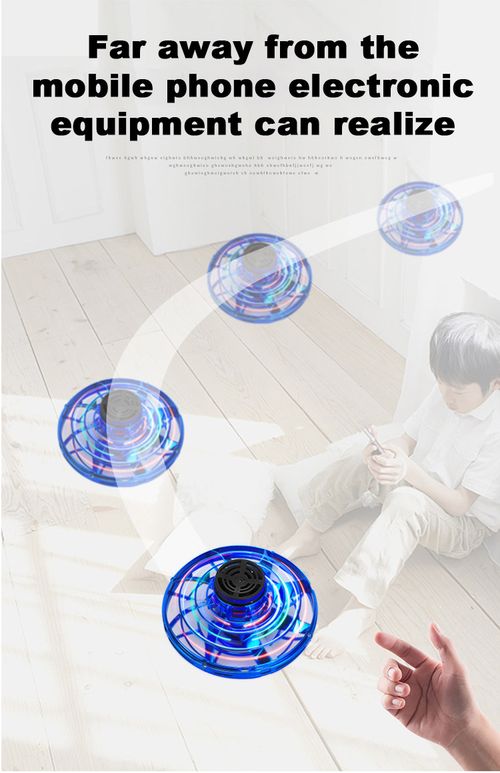 Induction Toy Fingertips Upgrade Flying Gyro UFO