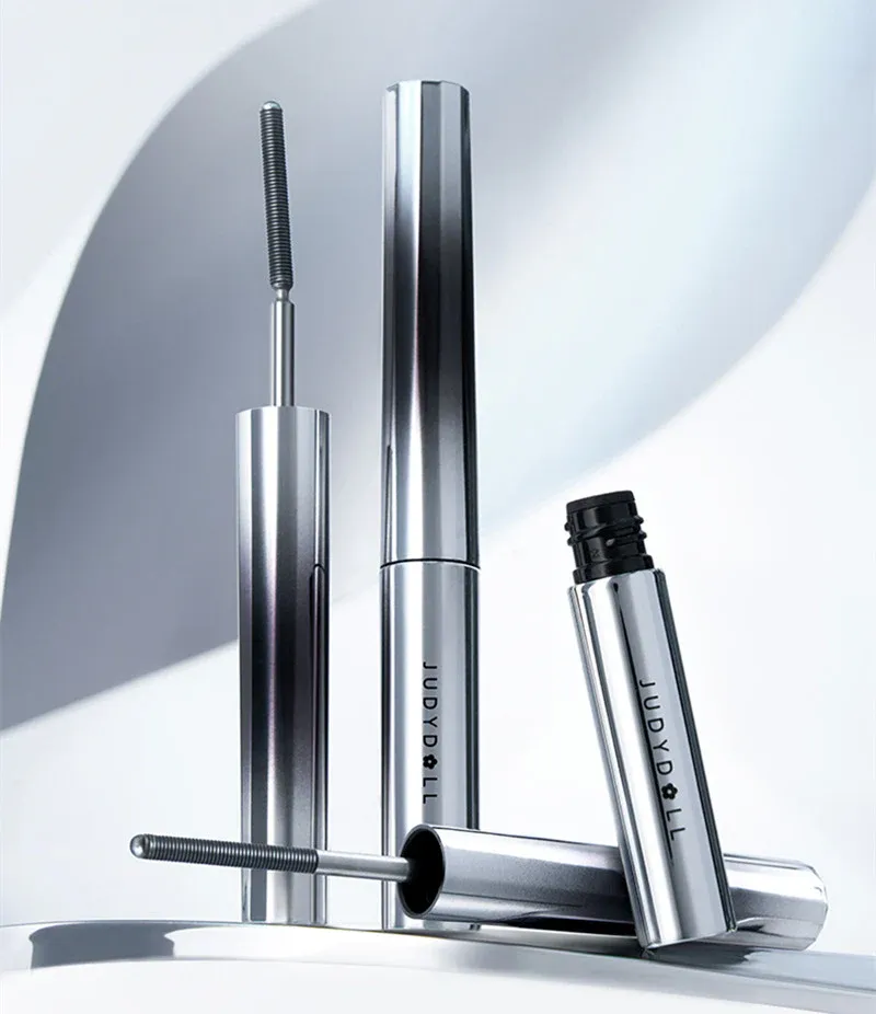 JUDYDOLL Upgrade 3D Curling 6° Curved Metal Pipe Waterproof Mascara (2.0) T3306