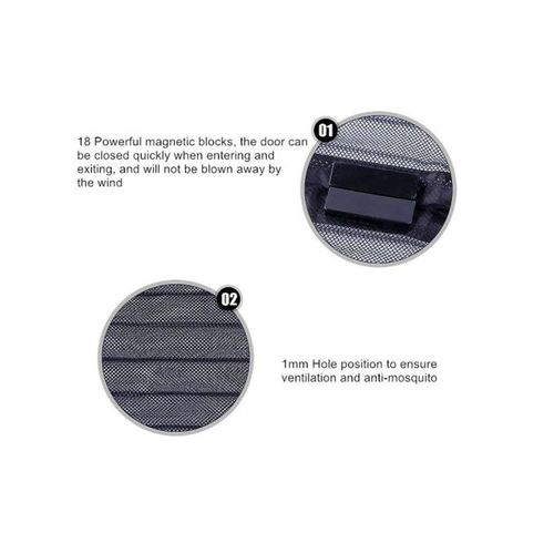 Anti-mosquito Magnetic Screen Door Automatic Closing Screen