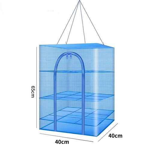 3Layer Foldable Drying Rack for Vegetable Fish Dishes Mesh Hanging Drying Net