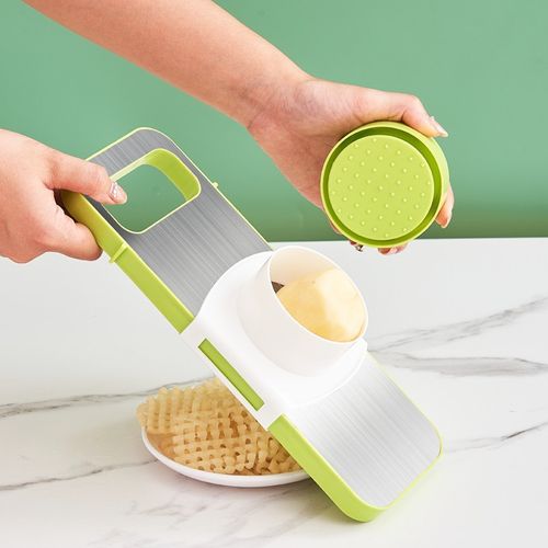 5 in 1 Stainless Steel Multifunctional Safe Vegetable Slicer & Cutter