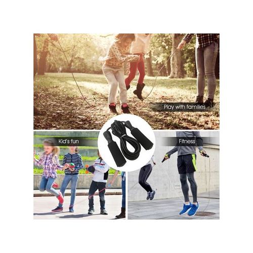 9.1Ft Adjustable Jump Rope Fitness Skipping Rope Soft Foam