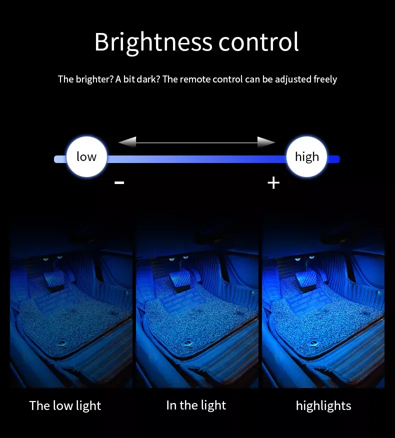 Car Interior Ambient Lights(2 pack)