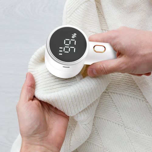 Fabric Pill Shaver | Lint Removal Device | Sweater Lint Shaver, Electric Lint Brush, Clothes Pill Remover, Carpet Lint Shaver, Sheet Lint Remover, Lint Shaver for Upholstery
