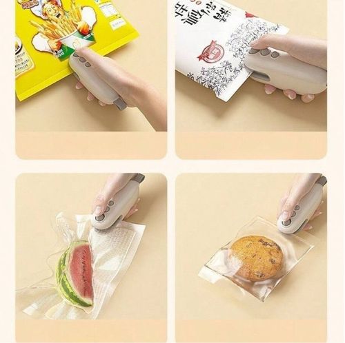 Small snack sealing machine, household sealing plastic sealing machine, mini food preservation machine