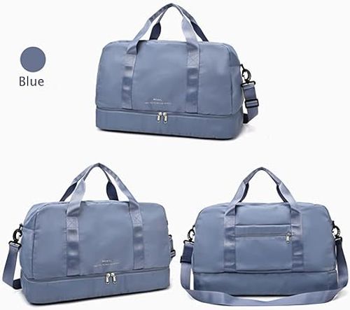 Travel bag with shoe compartment