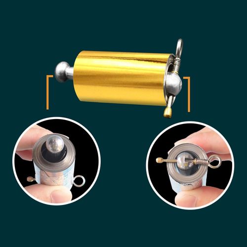 Telescopic Rod Creative Gold Hoop Magic Props Portable and Suitable for Family Party Entertainment Toy （2 Pack）