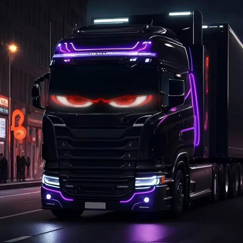 Large Dynamic Devil Eye LED Light Screen for Car Window, Programmable Flex Car LED Display, Devil Eye Light Sign for Car, Store, Party, Bar, Hotel