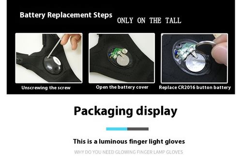 2024 New Fishing Gloves LED Flashlight Luminous Outdoor Breathable Lighting Glowing Gloves USB Finger Light Gloves