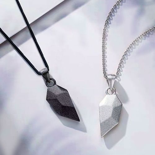 2 In 1 Couples Heart Necklace