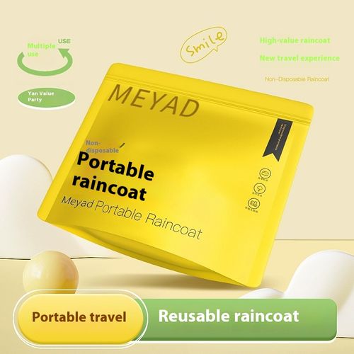 eva non-disposable raincoat lengthened and thickened one-piece anti-rainstorm adult men and women same style outdoor outdoor portable