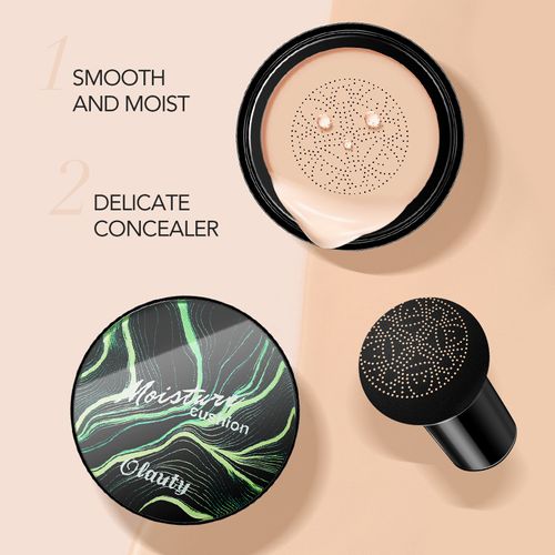 Mushroom head air cushion CC cream isolation foundation concealer acne marks spots bb cream large capacity 0.705oz free Mirror