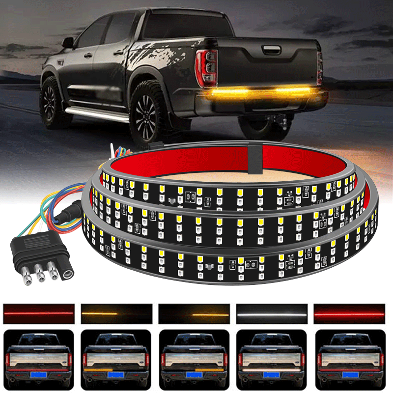 LED tailgate lights, turn signals and driving and reversing lights