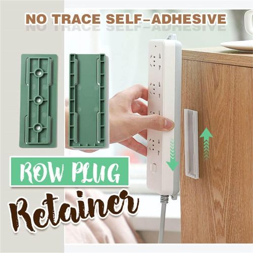 10 Pcs Adhesive Punch-free Socket Holder