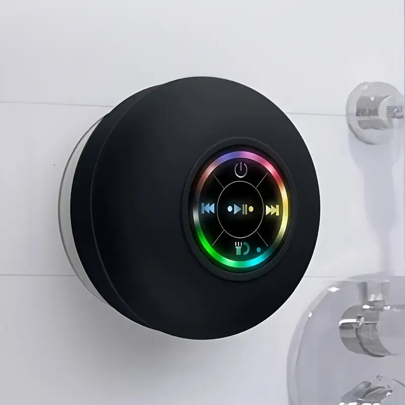 Mini Bluetooth Waterproof Speaker with LED light🔊