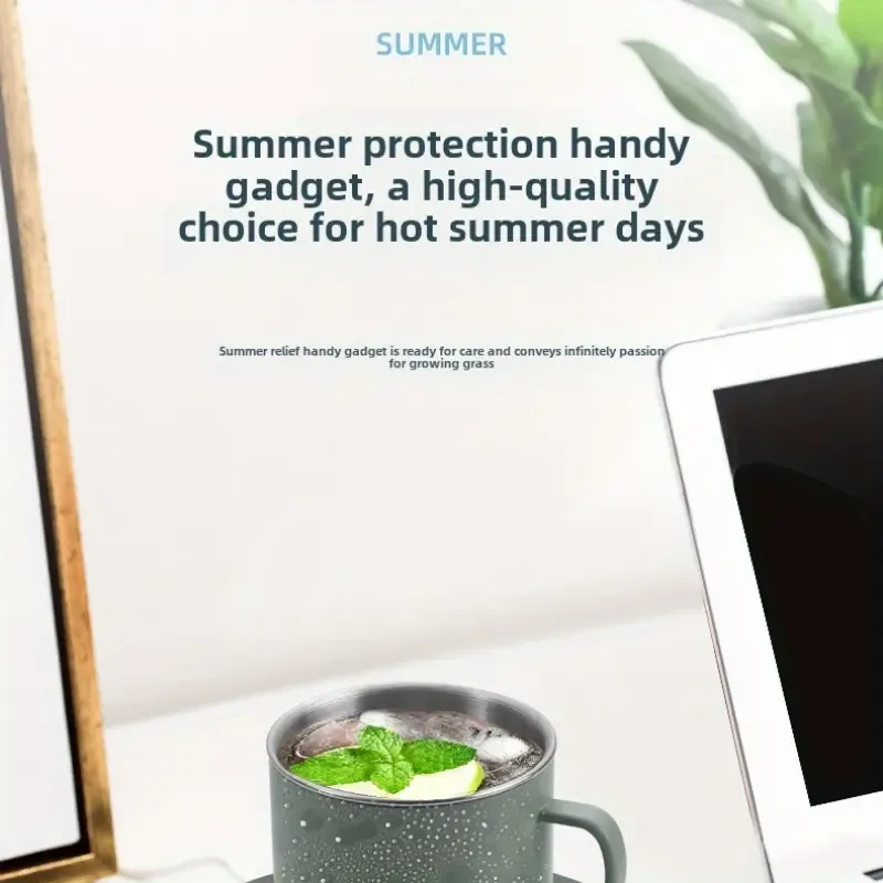 Creative Cool and Hot Cup Quick Cooling Coaster