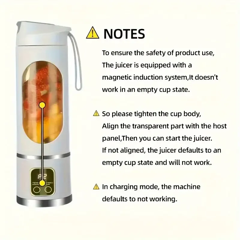 2024 New Juicer Portable Charging Small Juice Cup Student Home Multifunctional Juice Machine juice cup