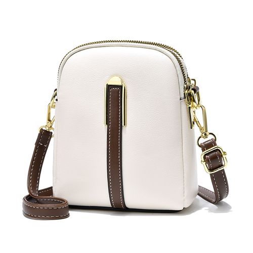 🌟 Upgrade your style with our new Lychee grained leather cell phone case! 👝Lightweight mini shoulder crossbody bag with phone space