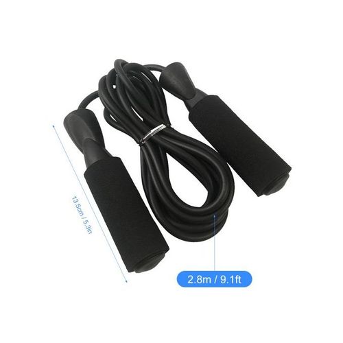 9.1Ft Adjustable Jump Rope Fitness Skipping Rope Soft Foam