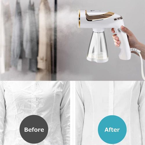 OROOBA¨ Garment Steamer Handheld Folding Household Mini Steam Iron 1600W Adjustable Ironing Machine for Travel AURH