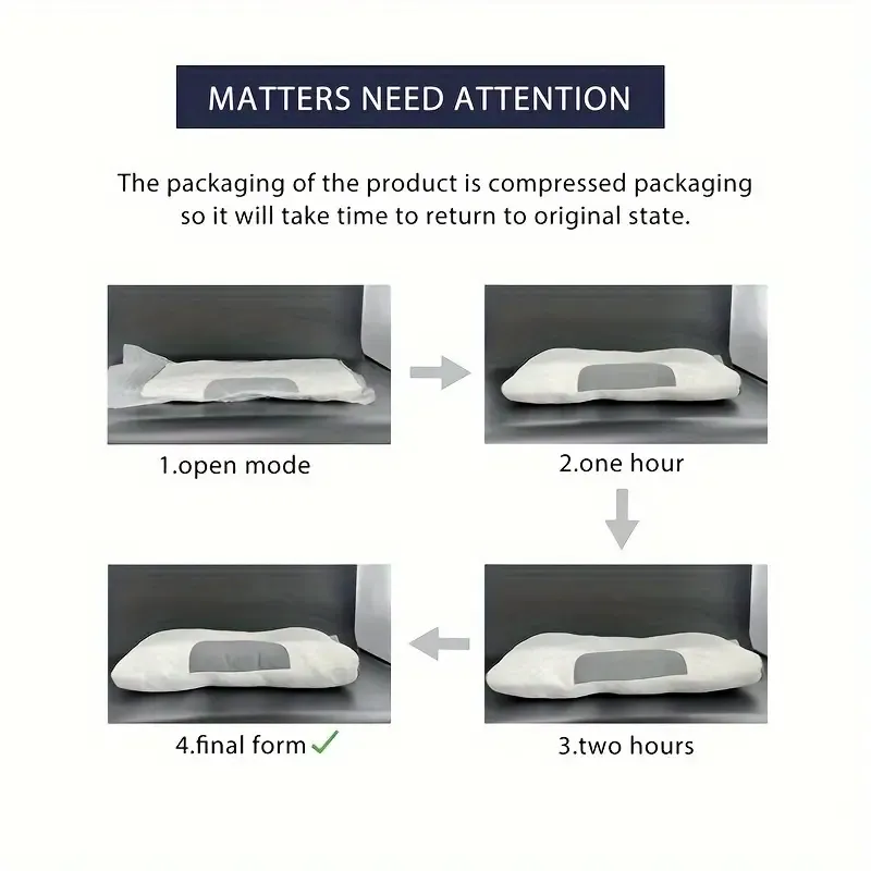 Ultimate Ergonomic Cervical Orthopedic Pillow 1pcs