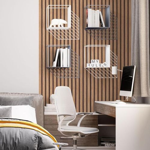 Wood Grain PVC Self Adhesive 3D Effect Wallpaper - 45CMX10M