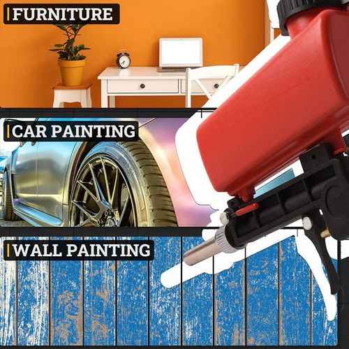 Portable pneumatic sandblasting