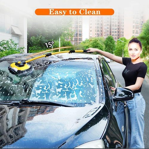 Car Wash Brush Mop with Long Handle Microfiber Cleaning Broom Kit Tool