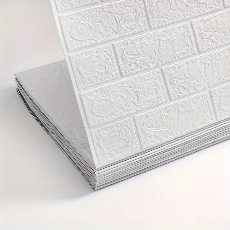 Peel & Stick Brick Pattern Wallpaper