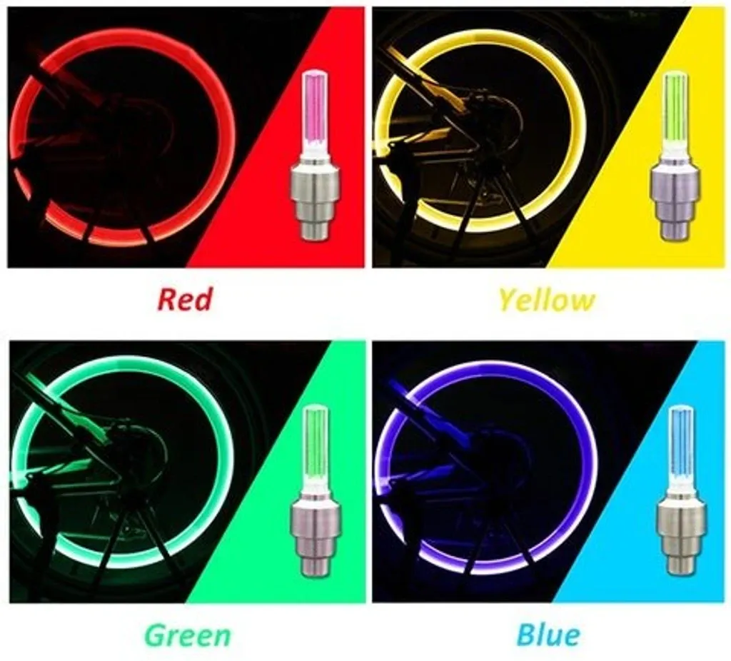 6PCS Professional Led Waterproof Wheel Lamp