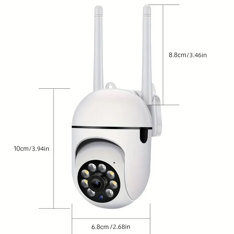 USB light bulb camera wireless wifi high-definition night vision PTZ control ceiling wall-mounted security monitoring
