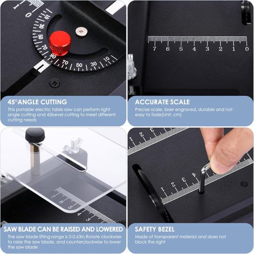 💥2025 Hot Sale⏰Multi-functional Mini Precision Table Saw