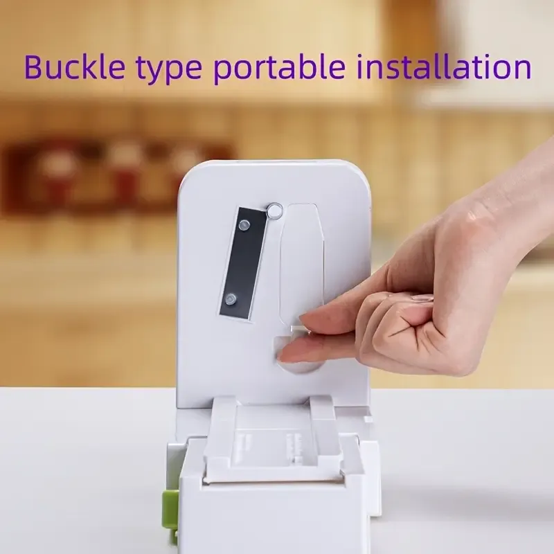 Manual Vegetable Spiralizer and Slicer – Hand-Crank Plastic Potato Tower Chopper, Grater, and Shredder for Uniform Slices of Potatoes, Carrots, Cucumbers, and More – No Electricity Needed, Vegetable Slicer And Chopper