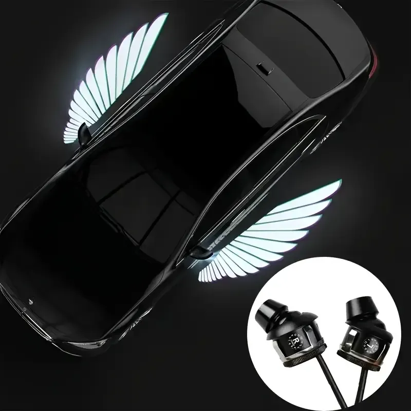 2-Pack Car LED Angel Wings