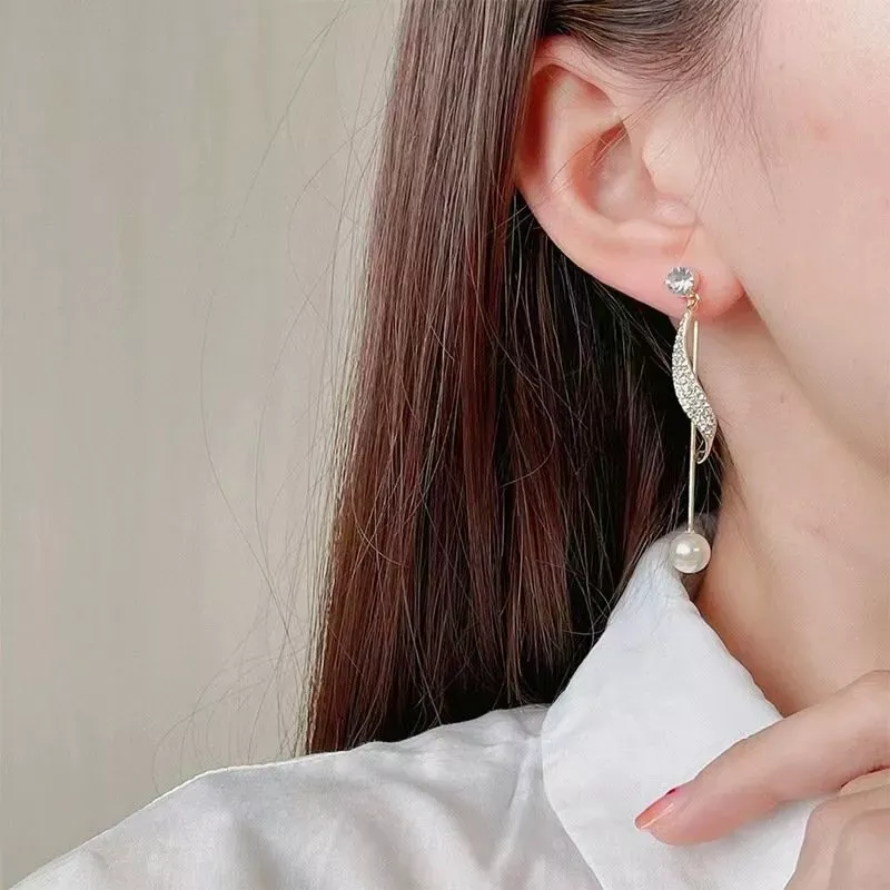 Tassel Pearl Earrings