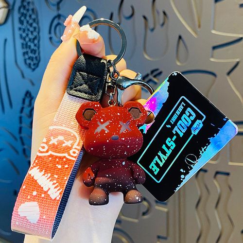 Doodle Bear Keychain