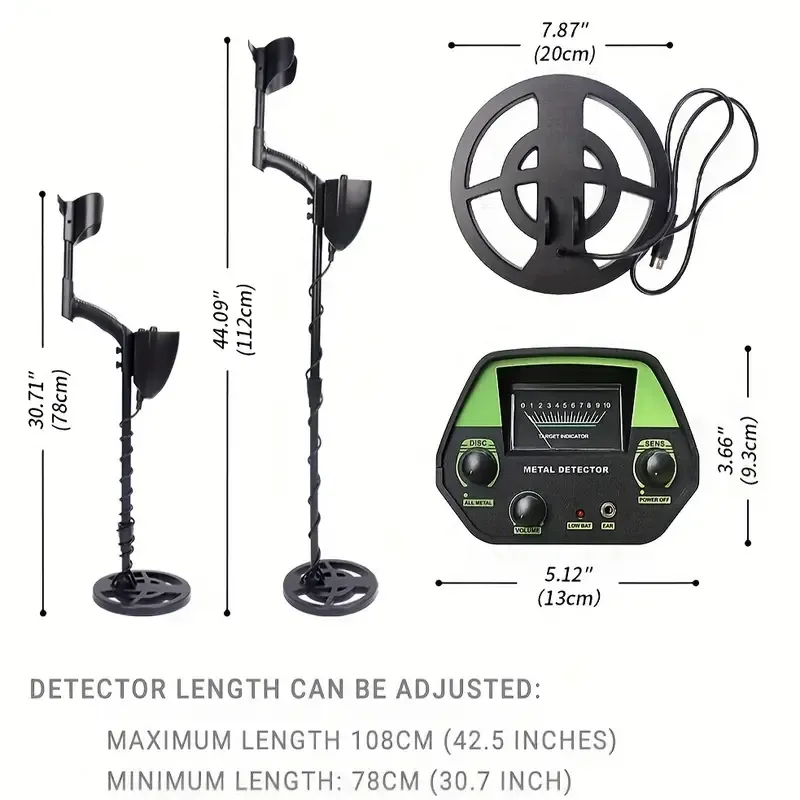 5030 Full Metal Detector for Easy Operation
