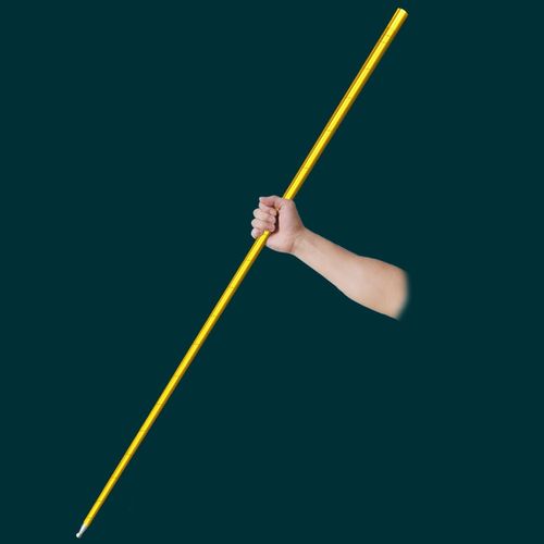Telescopic Rod Creative Gold Hoop Magic Props Portable and Suitable for Family Party Entertainment Toy （2 Pack）