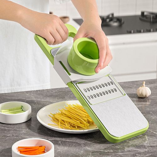 5 in 1 Stainless Steel Multifunctional Safe Vegetable Slicer & Cutter