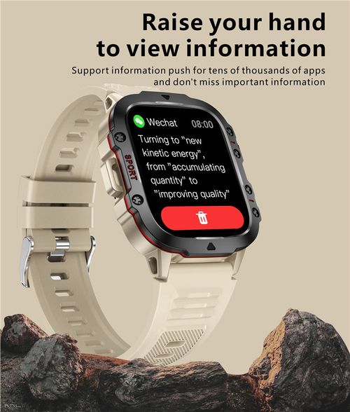 Popular 3ATM outdoor multi-sport smart watch, Bluetooth call phone, super long standby time